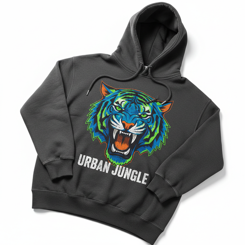 Graphic Print Hoodie